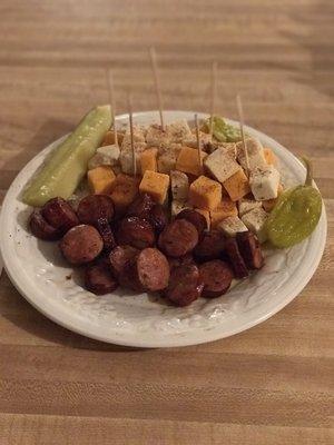 Sausage & Cheese Plate