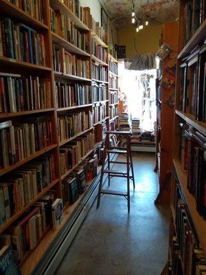 Some shots of the stacks from our recent book shopping trip; plenty of fantastic goodies to be discovered at Rust Belt!