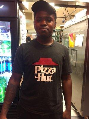 Great Pizza Hut representative