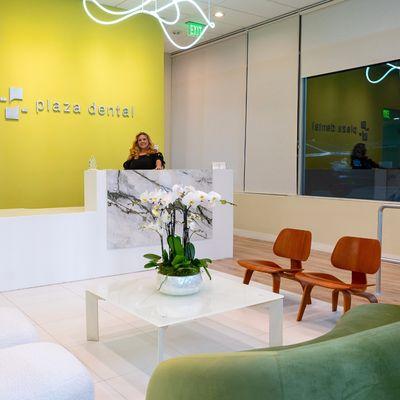 Enjoy an airy, bright, modern and spacious dental office for all of your teeth and smile needs when you choose Plaza Dental!