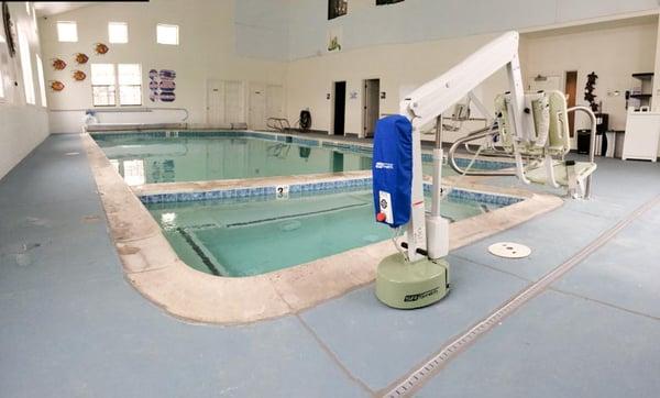 The therapy pool