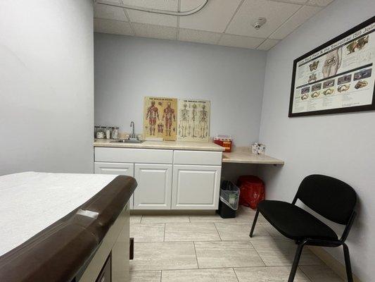 One of the exam rooms