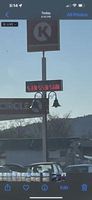 Gas prices 3-11-22