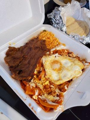 Chilaquiles Oacaquenos