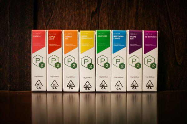 We are fully stoked on Pure Extracts carts! 20 strains to choose from.