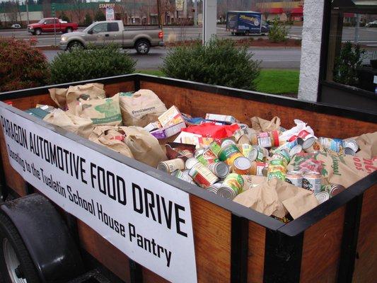 Paragon Food Drive