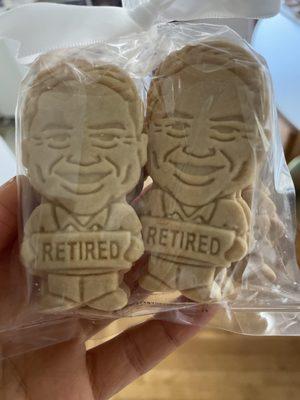 Perfectly intact cookies upon delivery