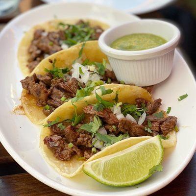 SKIRT STEAK TACOS