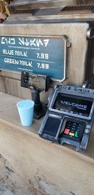 Paying for the Blue Milk  6-5-2019