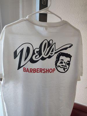 A picture of the T-shirt they sell in the shop with the logo