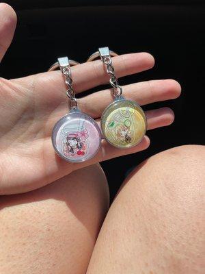 Cutest demonslayer keychains