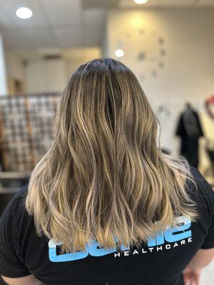 Ash Grey Balayage