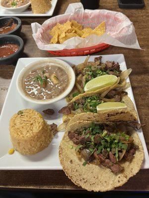 28. Tacos De Carne Azada House Specialty