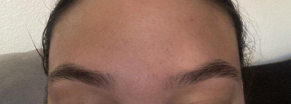 Eyebrow threading