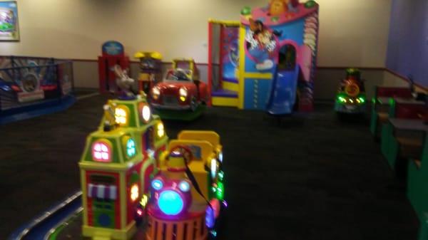 Inside  Chuck  E Cheese