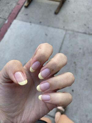 Gel French Mani by Linda