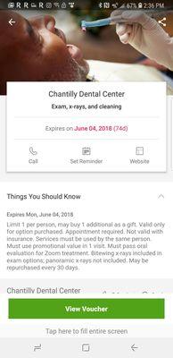 They won't honor their groupons for repeat visitors doing different services. Read where it says you can repurchase every 30 days. Fraud!!