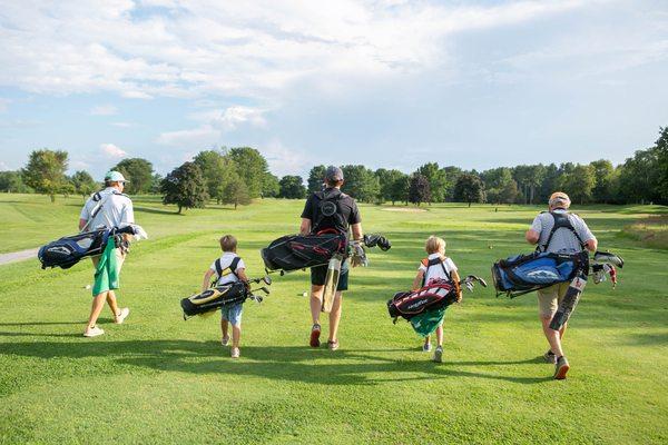 Golfing at Basin Harbor