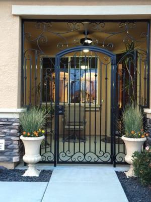 Custom gate by Irish Iron