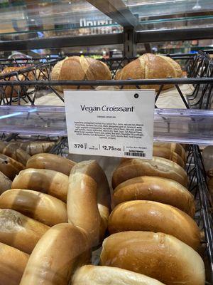 Vegan croissants