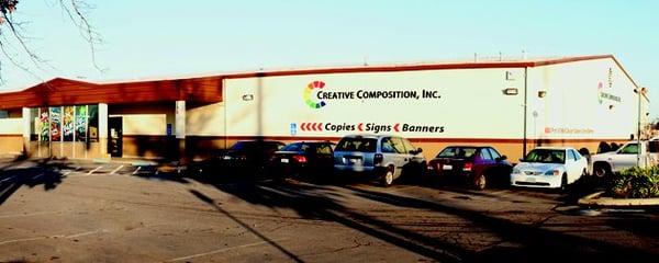 Creative Composition's new headquarters at 396 E. Park Avenue in Chico