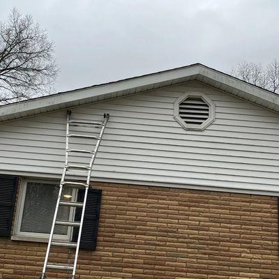 Trim Repair in Pleasant Plain Ohio.