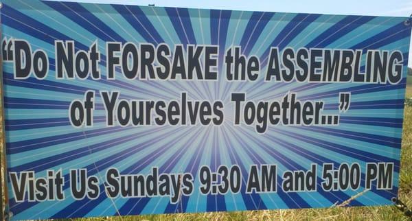 If you're a Christian, you should be going to Church somewhere. If you've been discouraged with a church in the past, you're not alone. Come