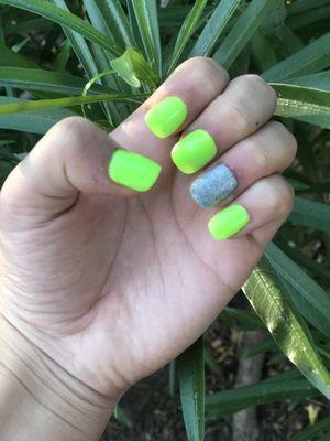 Shellac manicure