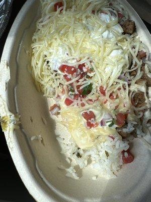 Steak Burrito Bowl