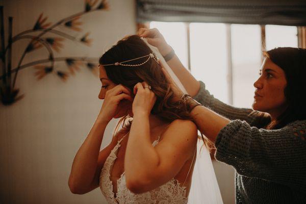 Providing hair and makeup services for weddings, events, and commercial shoots in a professional manner and fun atmosphere.