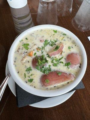 Clam chowder