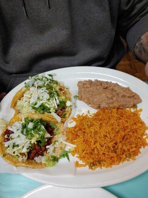 3 taco dinner