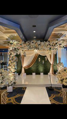 Our wedding mandap