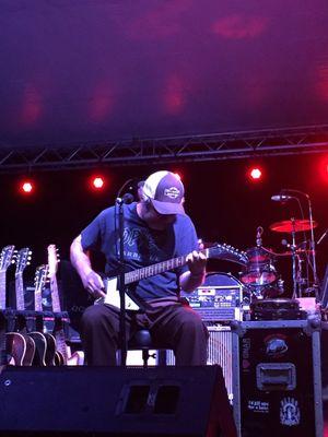 Scott H Biram on the big cruisers stage.