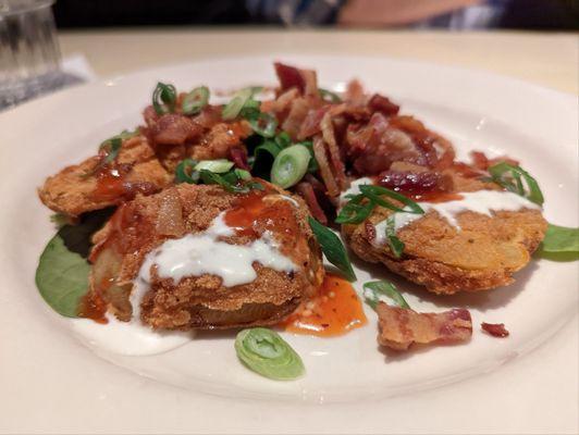 Fried green tomatoes