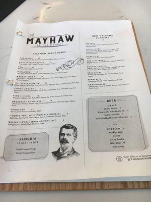 Cocktail List