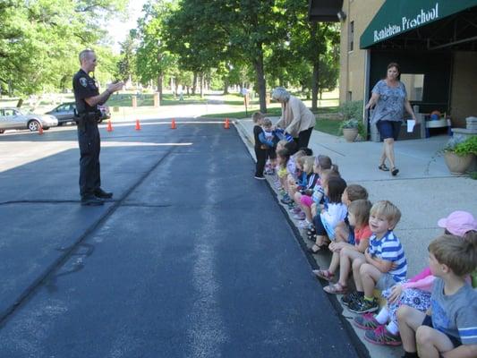 Safety program by the Police Dept.