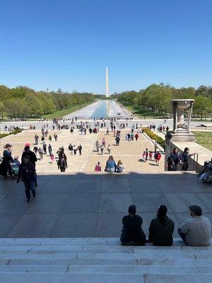 The Reflection Pool, Washington, DC.