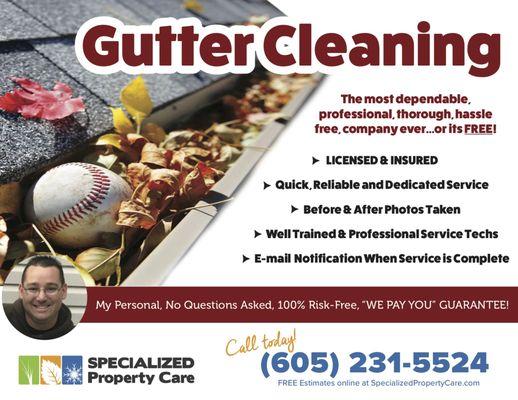 Best Gutter Cleaning in Sioux Falls. Call (605) 231-5524