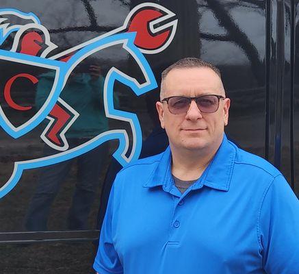 Castle Heating and Cooling owner Vince Payne.