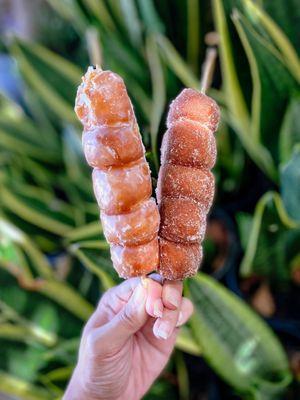 Stick donut and malasada stick