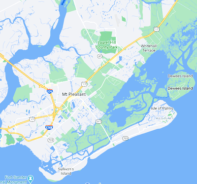 Aaron's Island Delivery currently serves Mt Pleasant, Isle of Palms, Sullivan's Island, Dewees Island, and more to come. Hint, hint DI