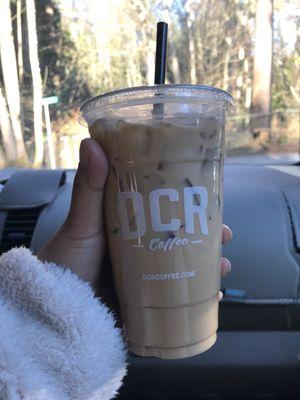 Iced Salted Caramel Latte