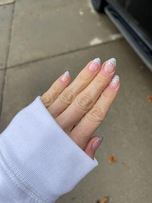 Ombré gel x nails