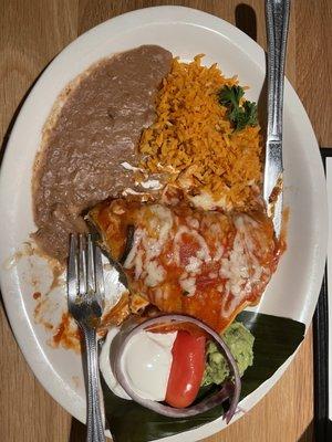 Delicious Chimichanga