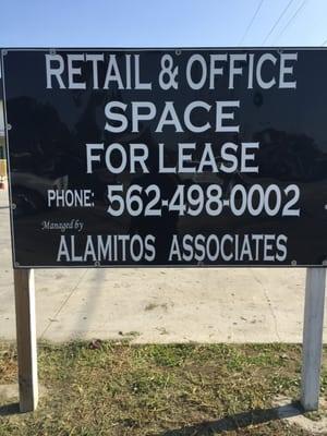 Signage posted at the property that contained dangerous and hazardous conditions.