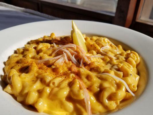 Crab Mac+ Cheese, another Blue Plate Special