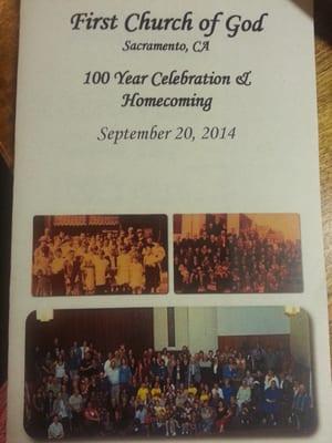 100 year celebration.