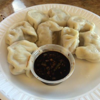 Steamed dumplings. Very tasty