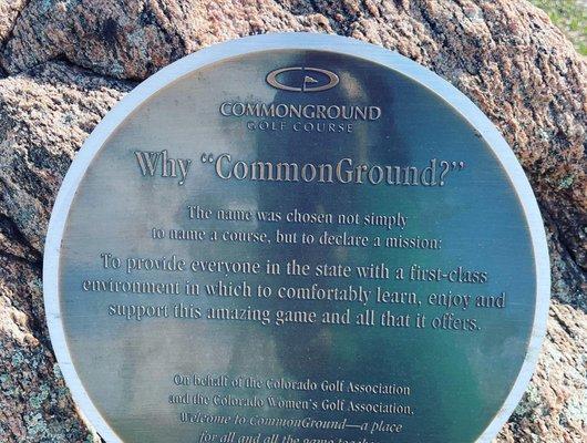 Why commonground